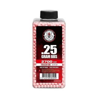 G&G Tracer Red bb 0,25 G-07-267 Pallini Tracer Rossi by G&G